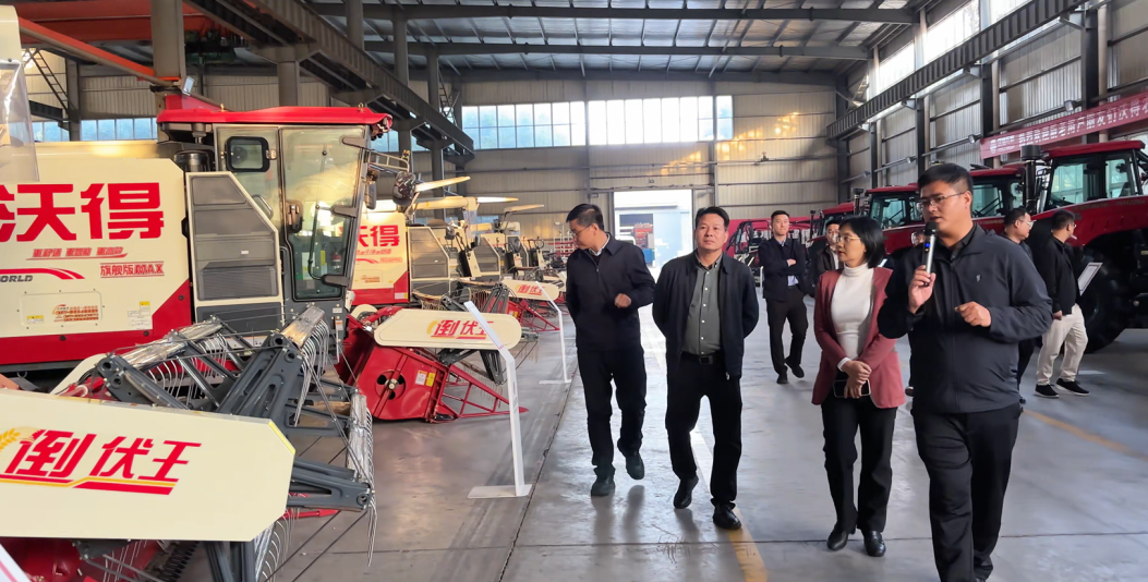 欽州考察團赴沃得農機，探路丘陵農機新路徑