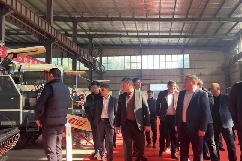 中烏農業合作再提速！烏茲別克斯坦代表團到訪沃得農機考察交流